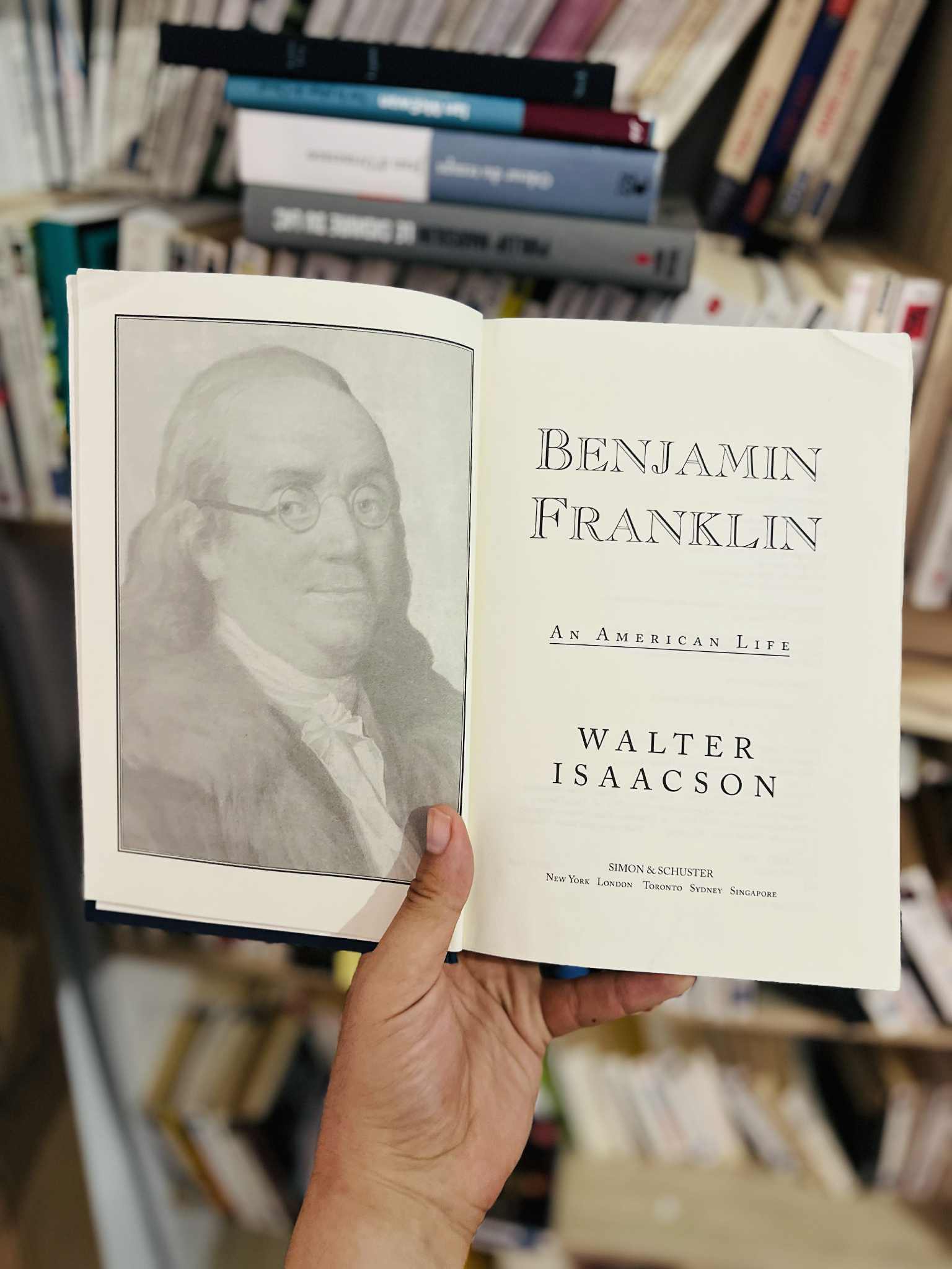 Benjamin Franklin: An American Life – Walter Isaacson