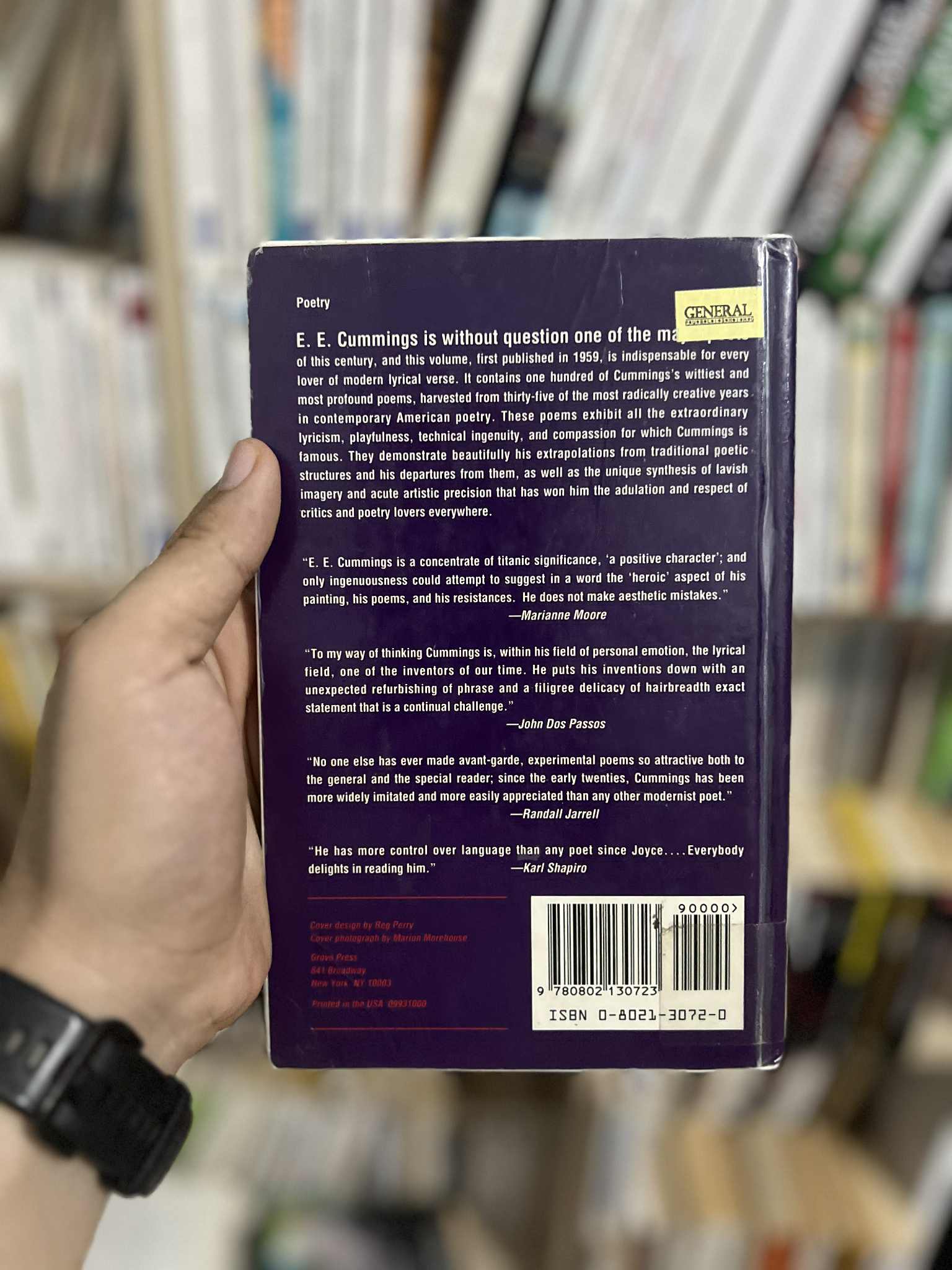 100 Selected Poems – E.E. Cummings