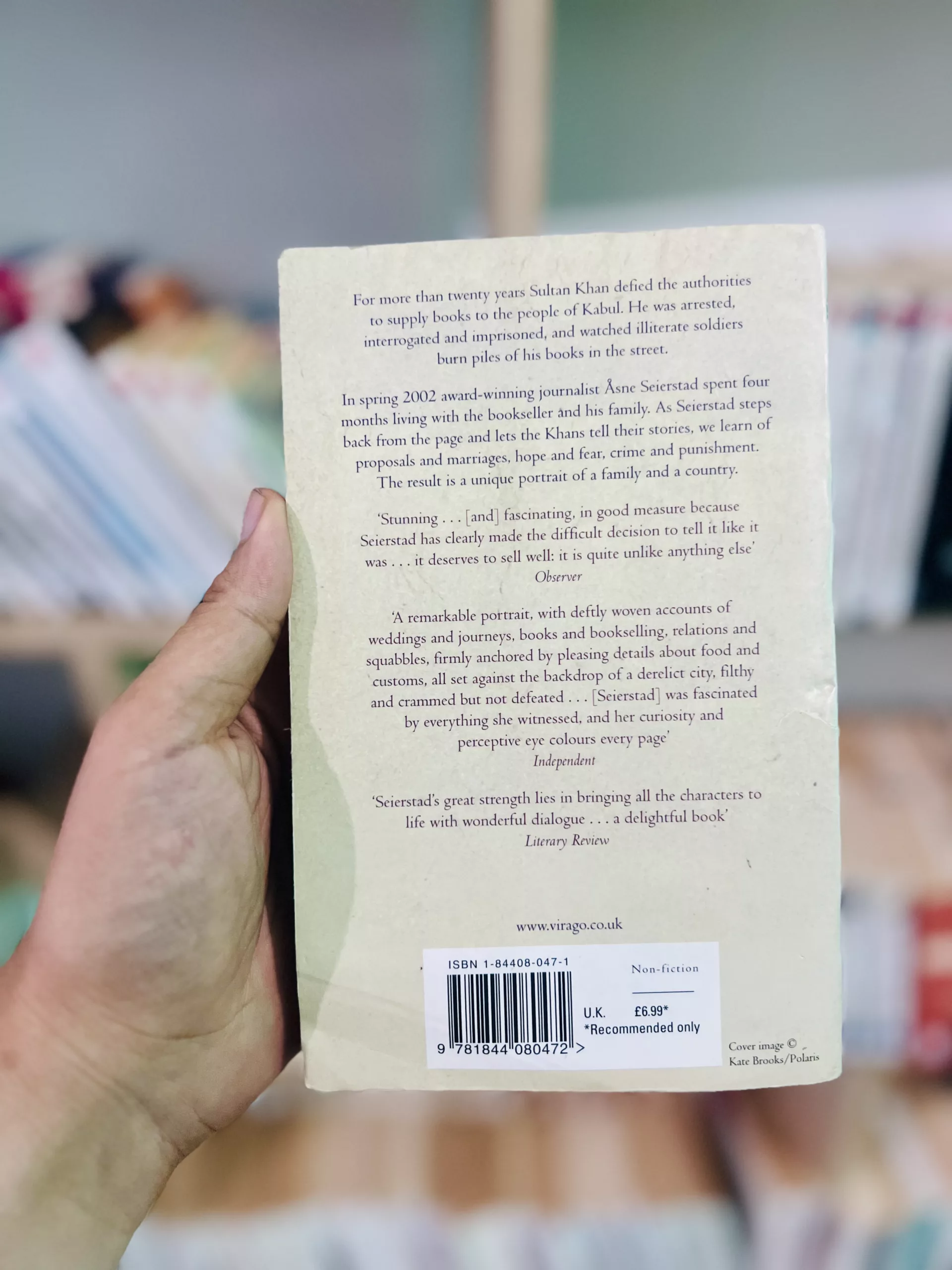 The Bookseller of Kabul by Åsne Seierstad