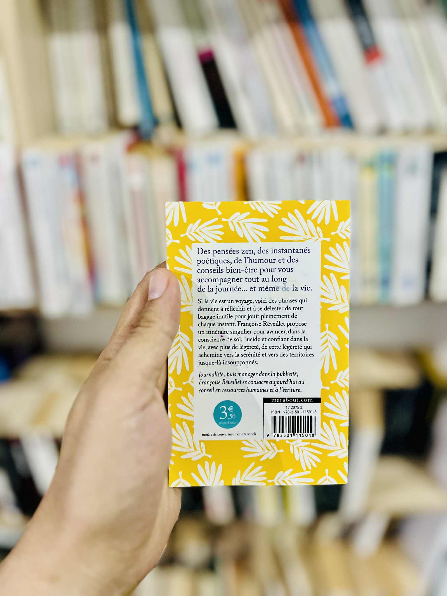 Petites pensées pour voyager léger – Françoise Réveillet