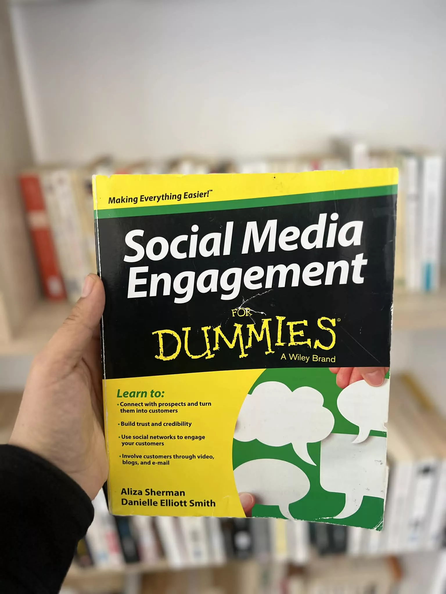 Social Media Engagement For Dummies by Aliza Sherman & Danielle Elliott Smith