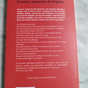 Première personne du singulier de Haruki Murakami