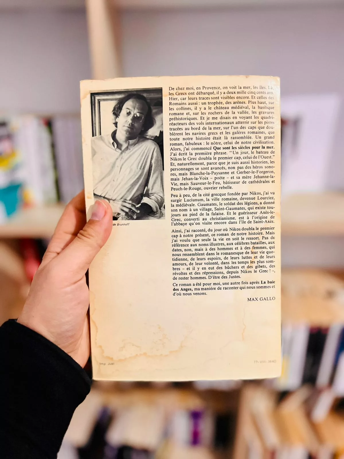 Que sont les siècles pour la mer