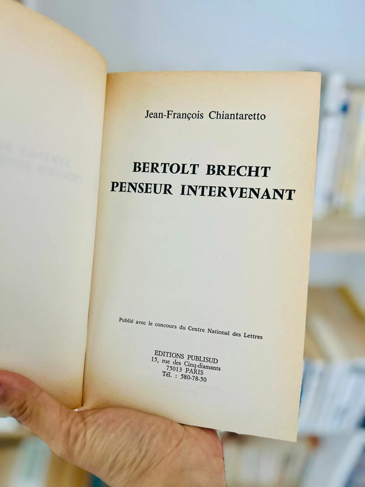 Bertolt Brecht Penseur Intervenant