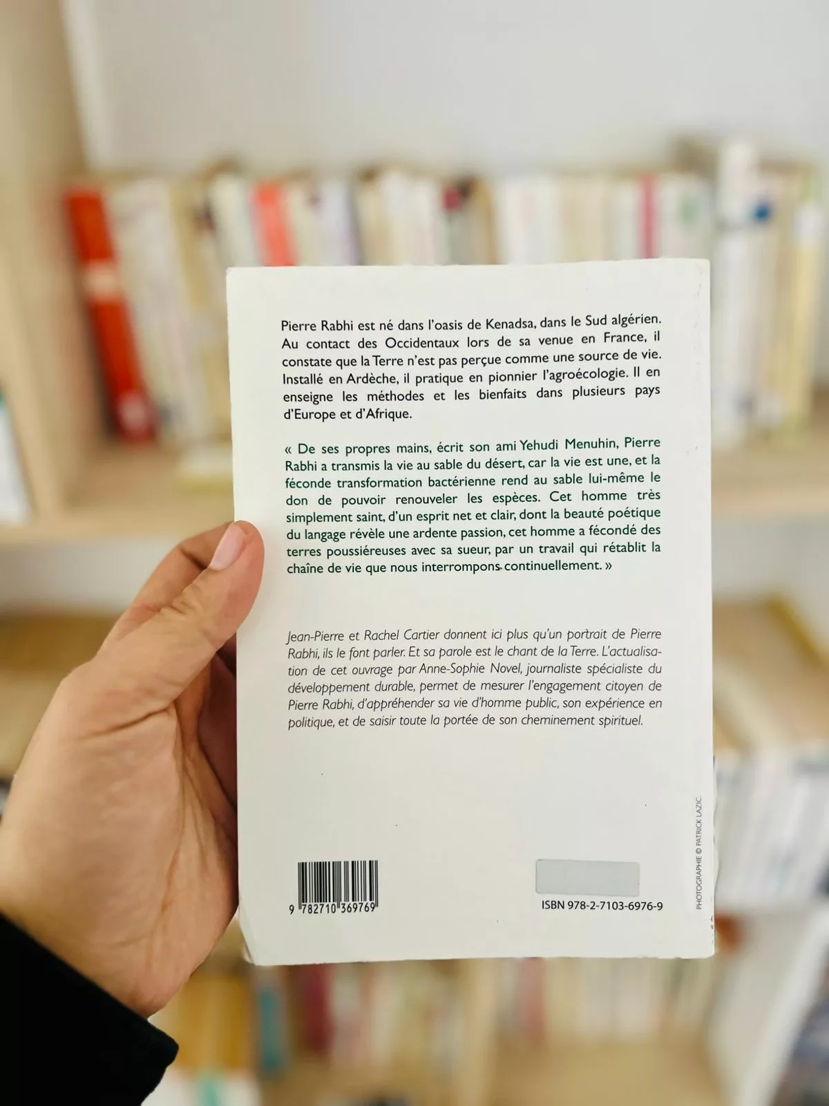 Pierre Rabhi. Le chant de la Terre