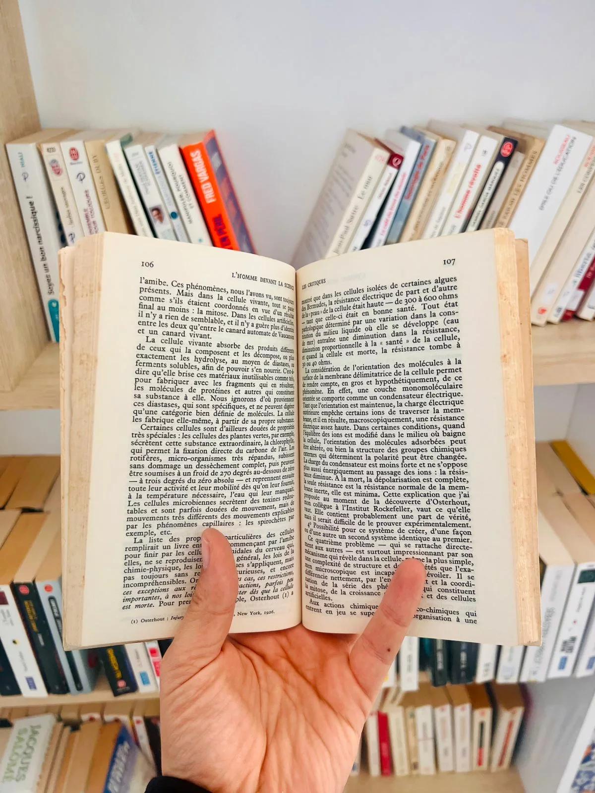 L’homme devant la science