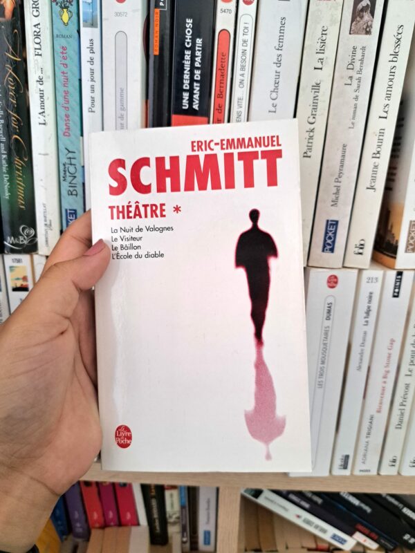 Théâtre, Tome 1 : la nuit de Valognes, le visiteur, le baillon, l'école du diable de Éric-Emmanuel Schmitt 1 Théâtre, Tome 1 : la nuit de Valognes, le visiteur, le baillon, l’école du diable de Éric-Emmanuel Schmitt