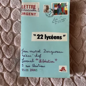 22 lycéens : lettres à Jean-Marcel Bouguereau