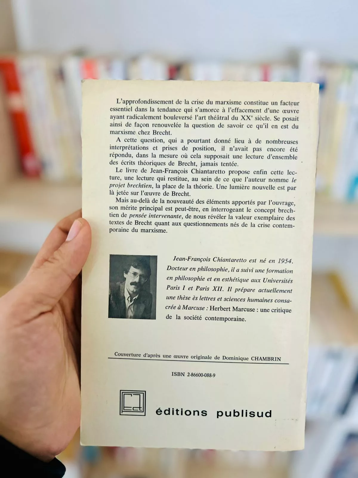 Bertolt Brecht Penseur Intervenant