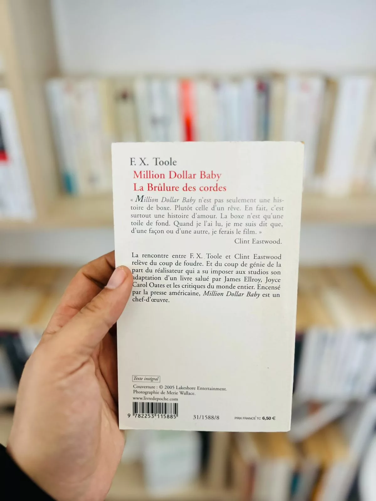 Million dollar baby (la brulure des cordes)