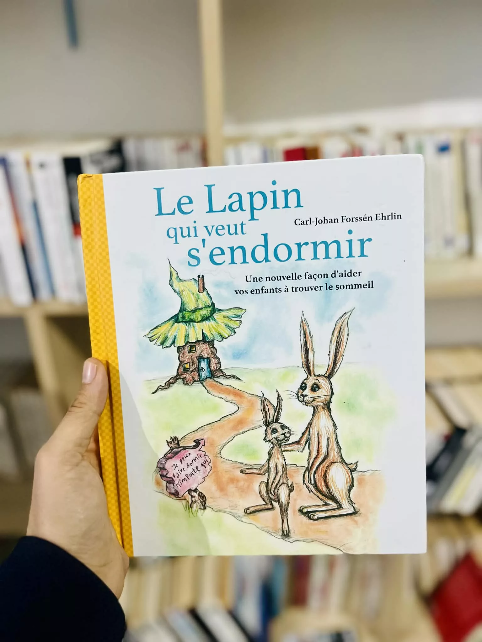 La lapin qui veut s’endormir: une nouvelle façon d’aider vos enfants à trouver le sommeil de Carl-johan Forssén ehrlin