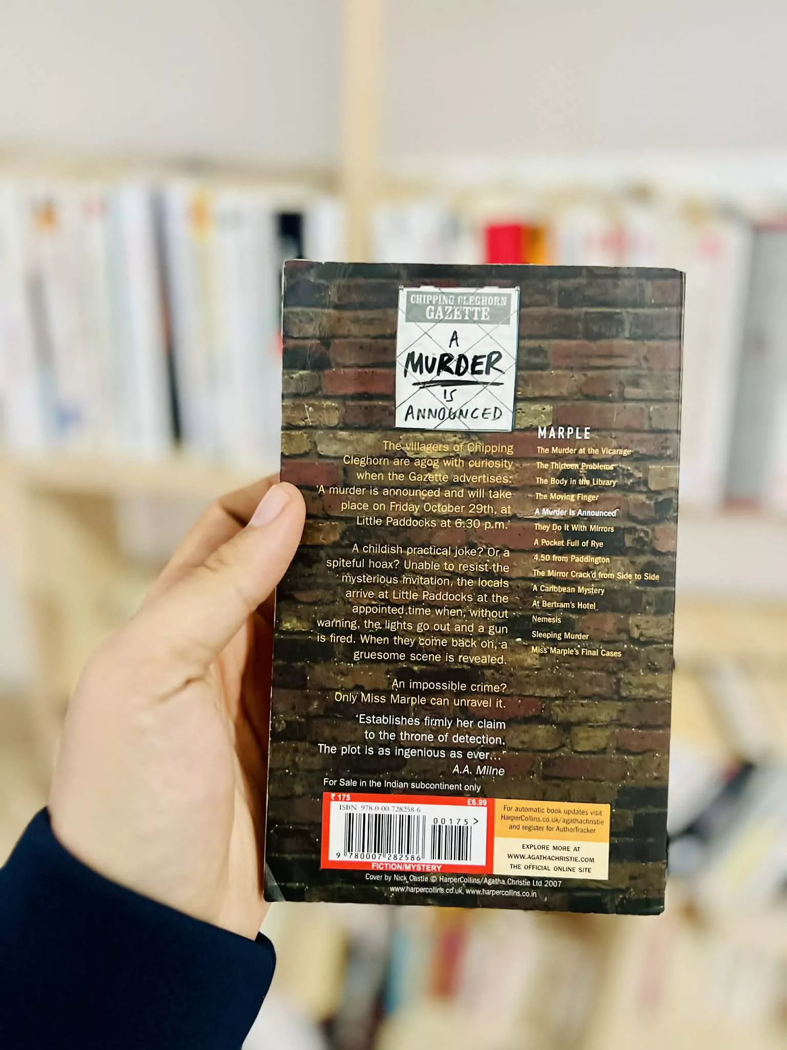 A Murder Is Announced by Agatha Christie