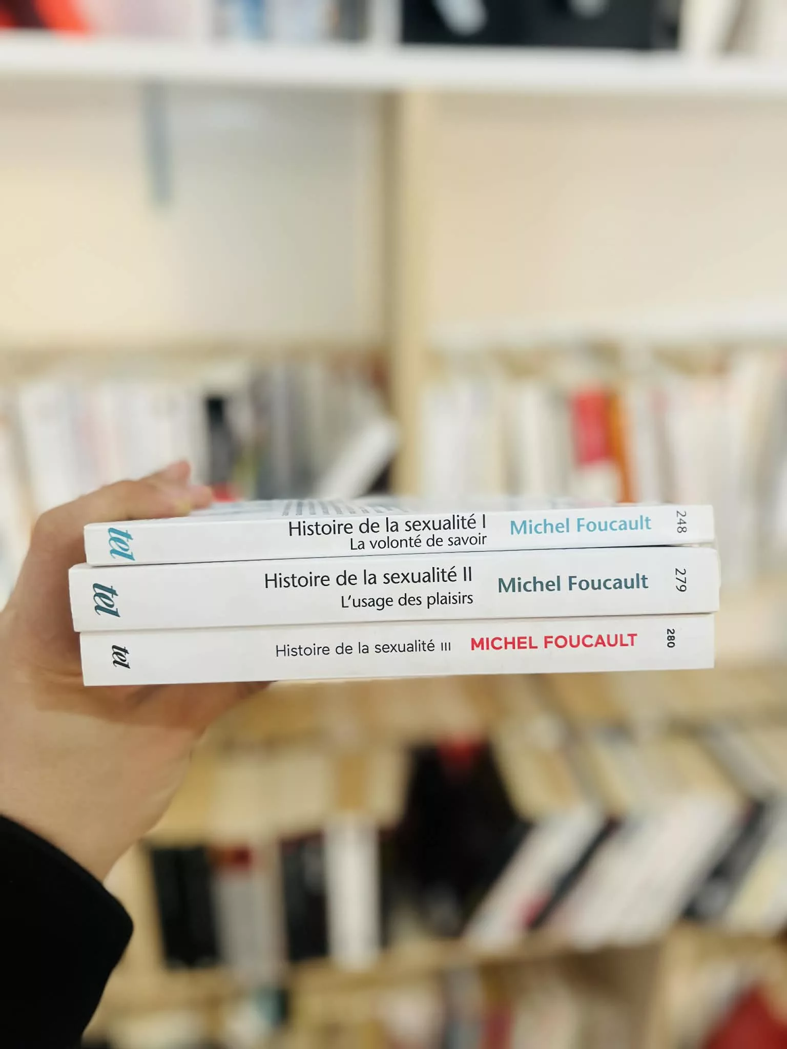 Histoire de la sexualité Tome 1,2,3 de Michel Foucault