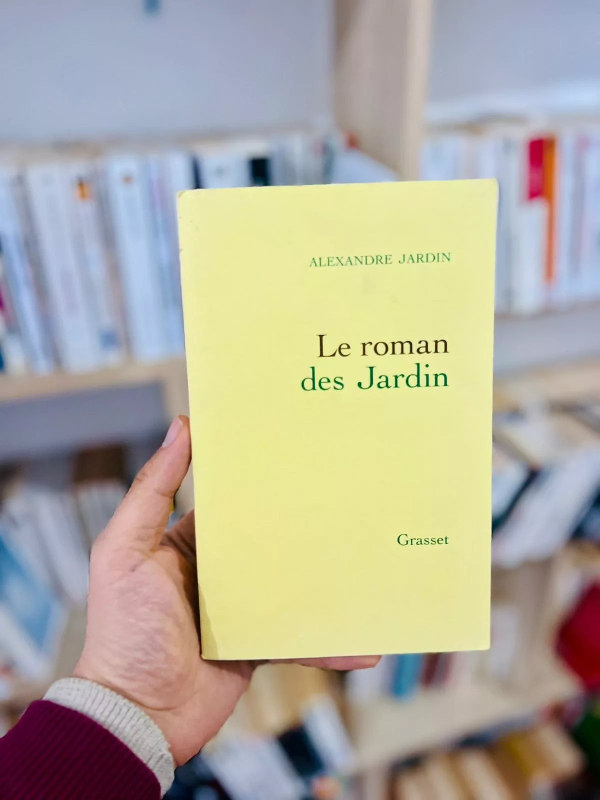 Le roman des jardin