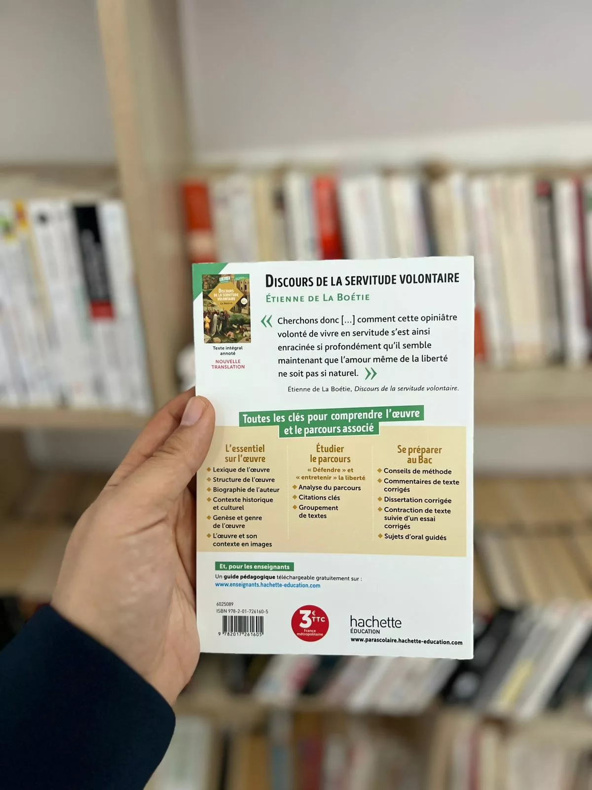 BiblioLycée – Discours de la servitude volontaire, La Boétie – BAC 2026