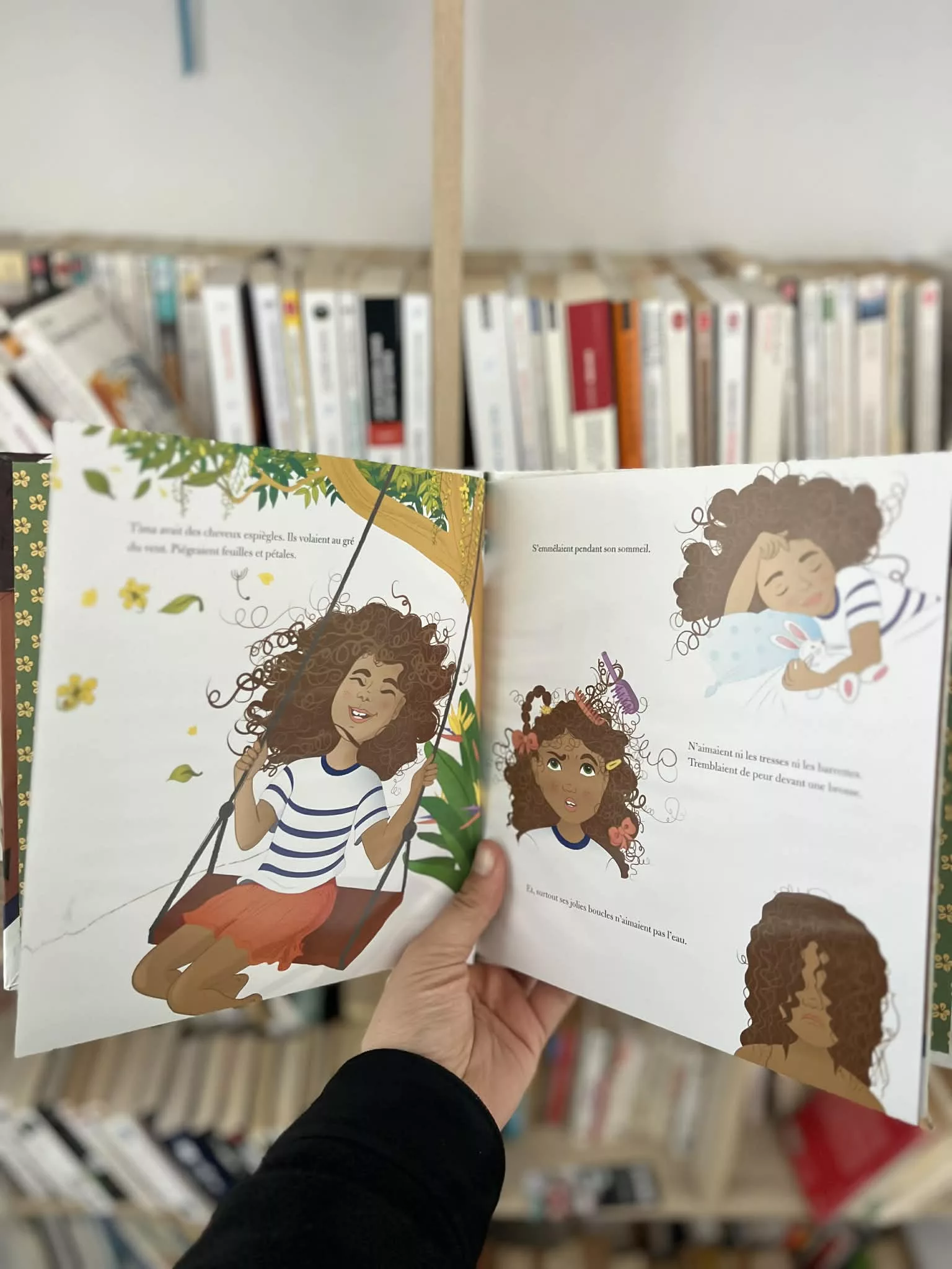 Le Paradis dans mes cheveux de Katty Laguette Labour