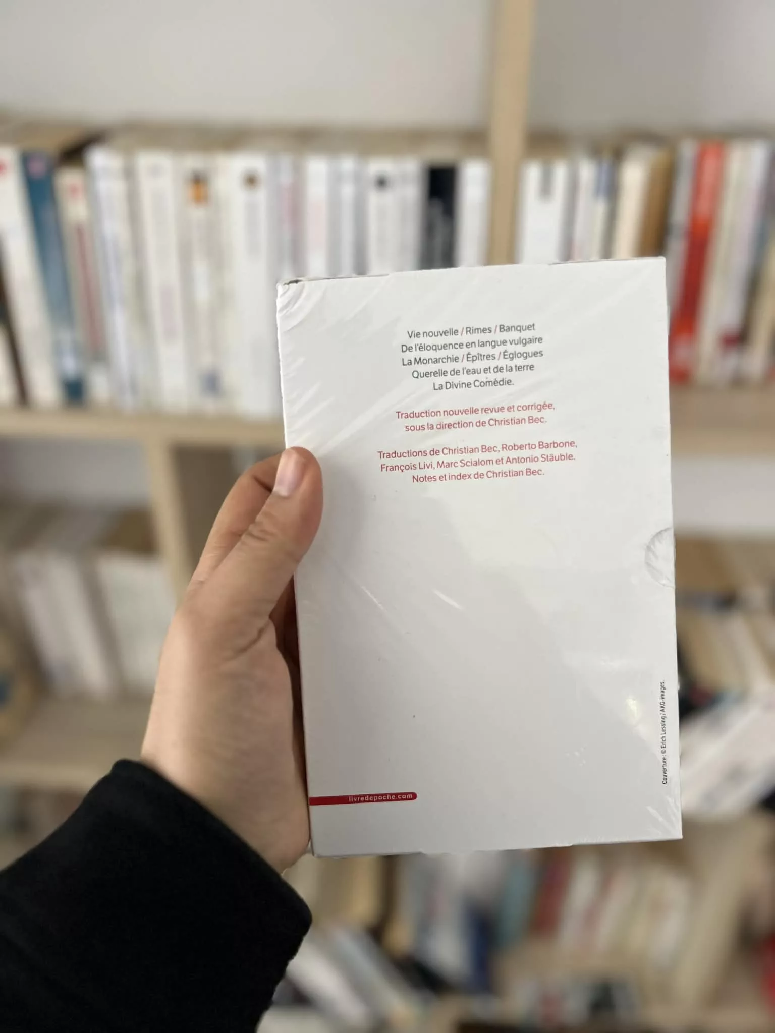 Dante Oeuvres complètes Edition sous coffret