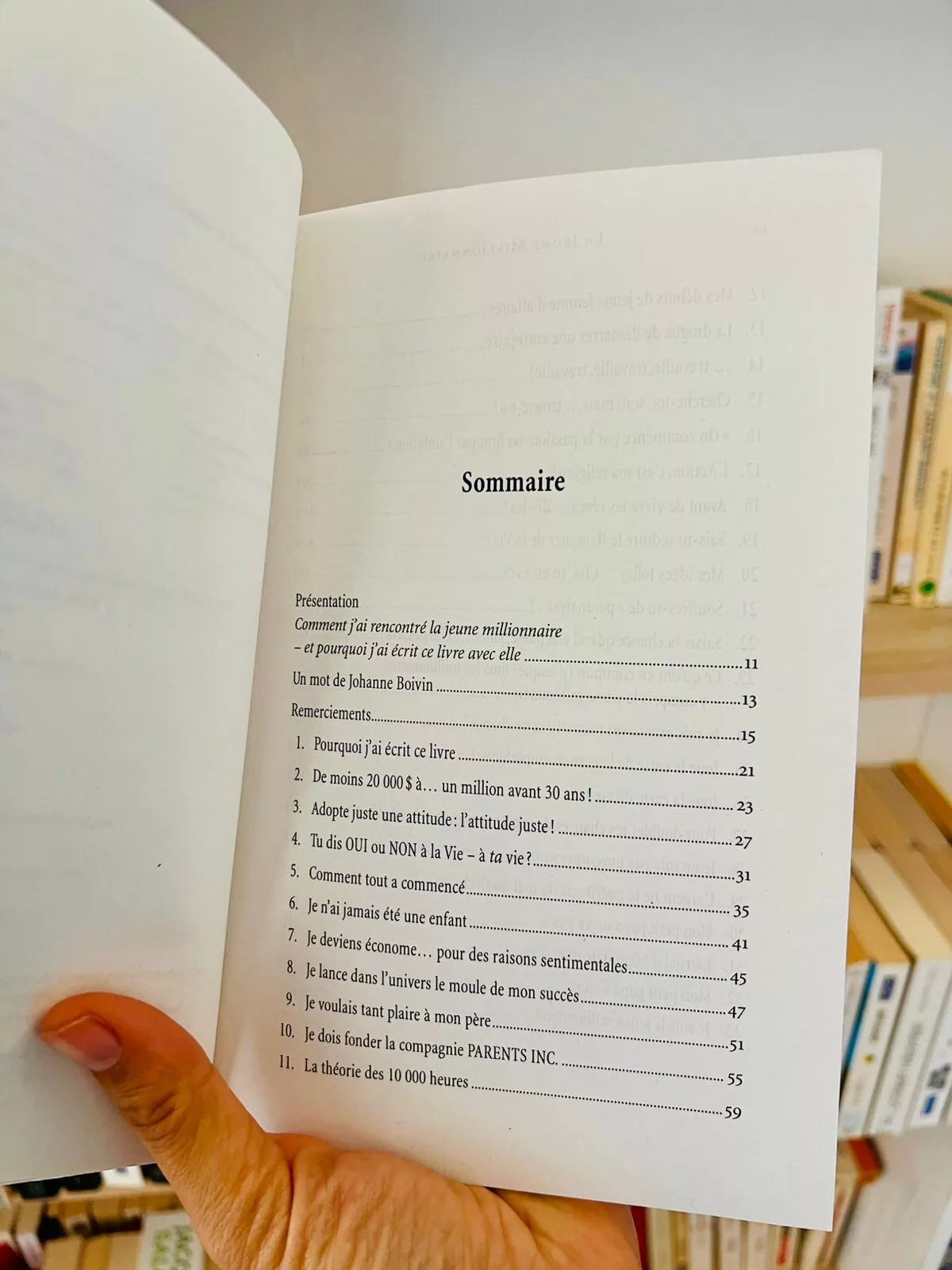 La jeune millionnaire