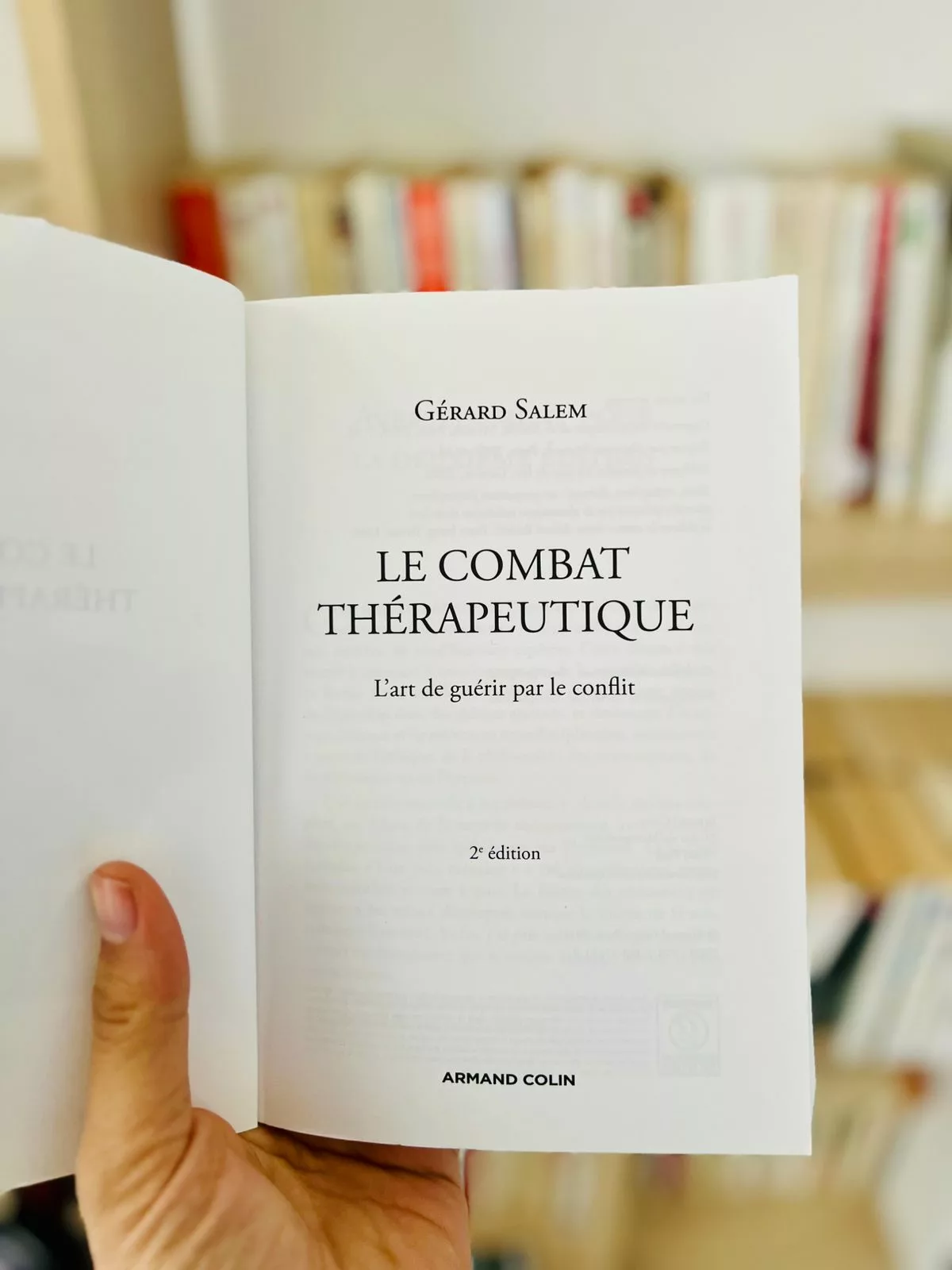 Le combat thérapeutique