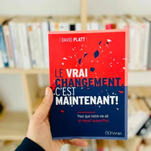 Le vrai changement, c'est maintenant