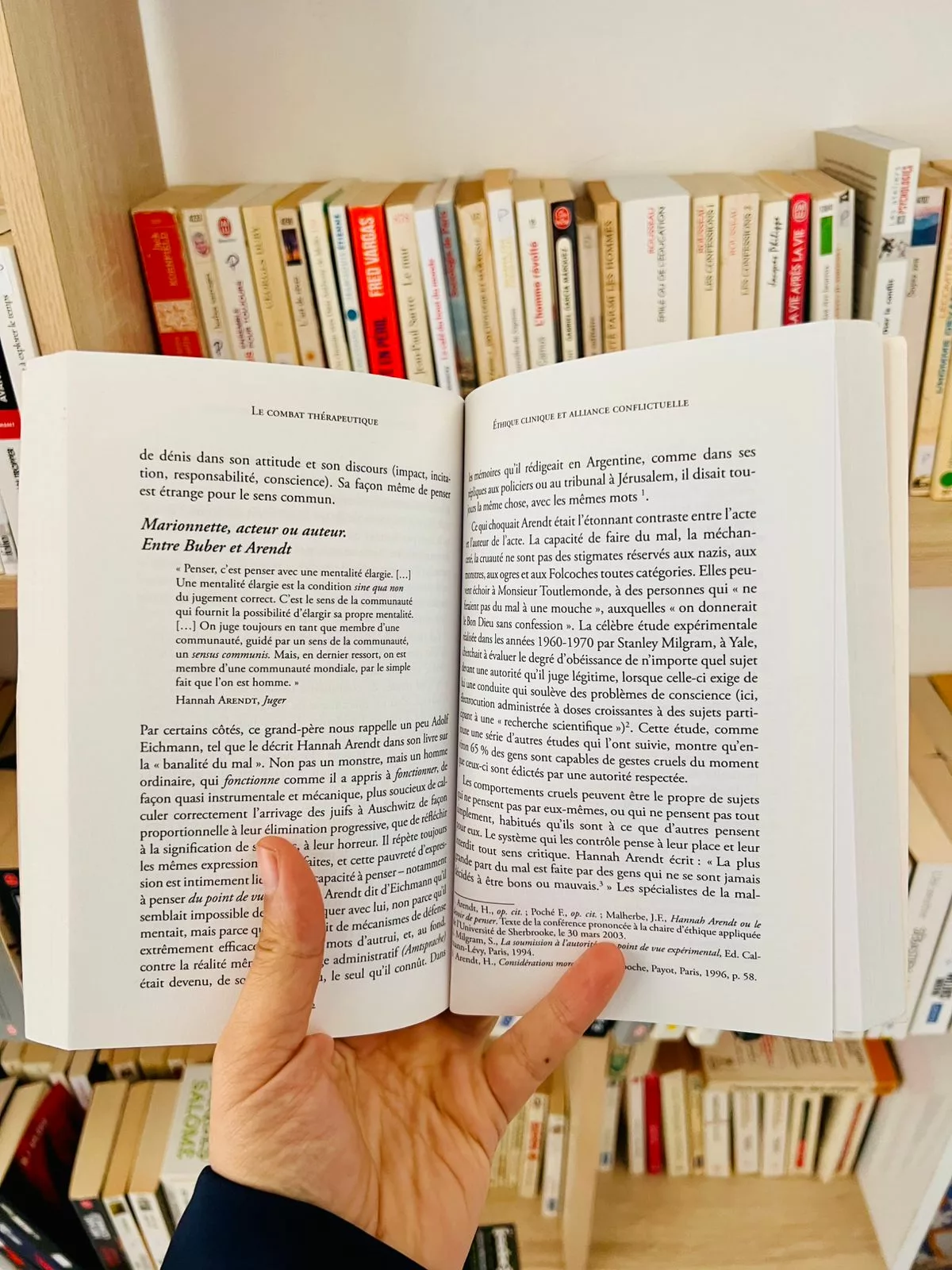 Le combat thérapeutique