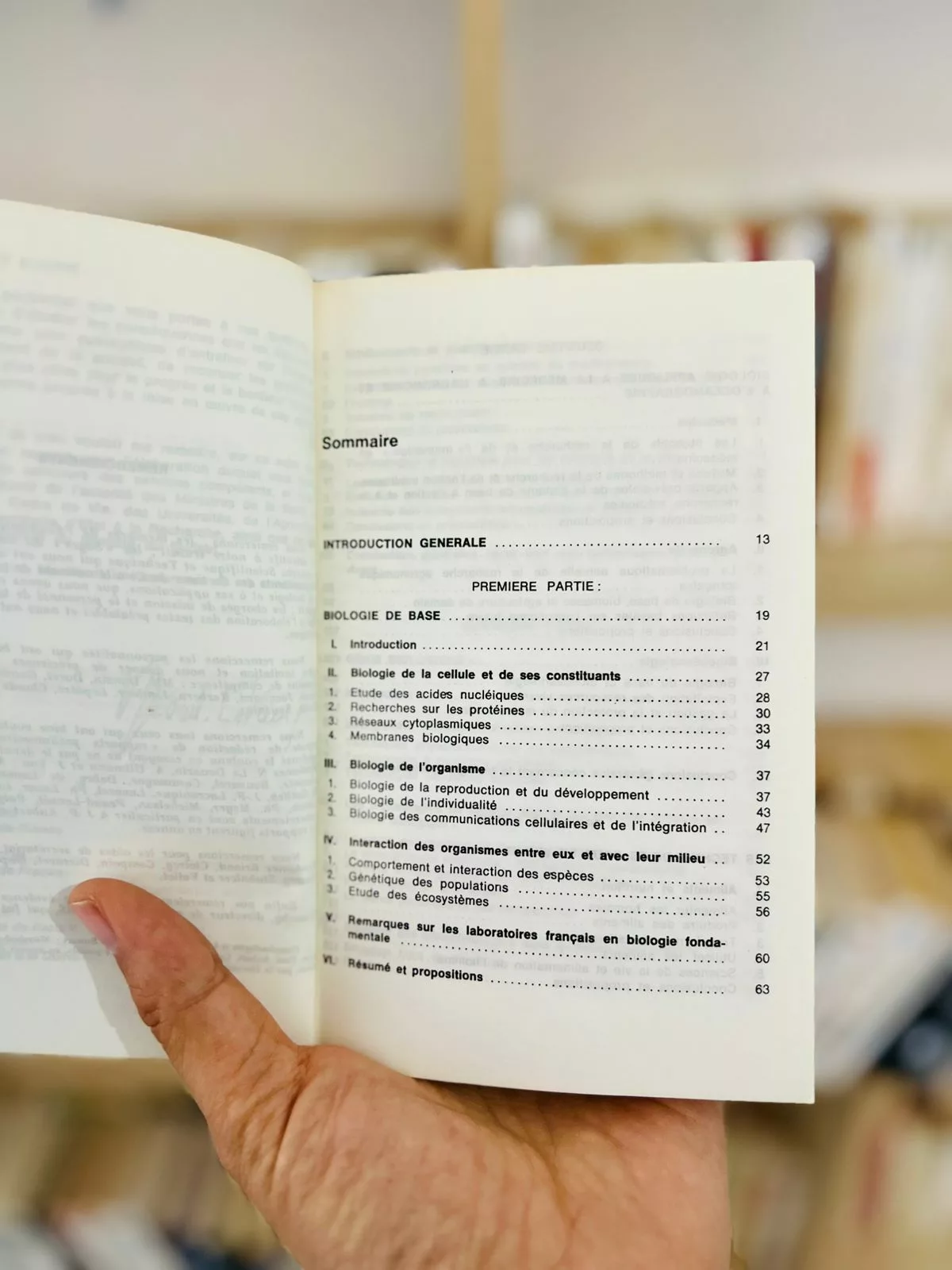 Sciences de la vie et société