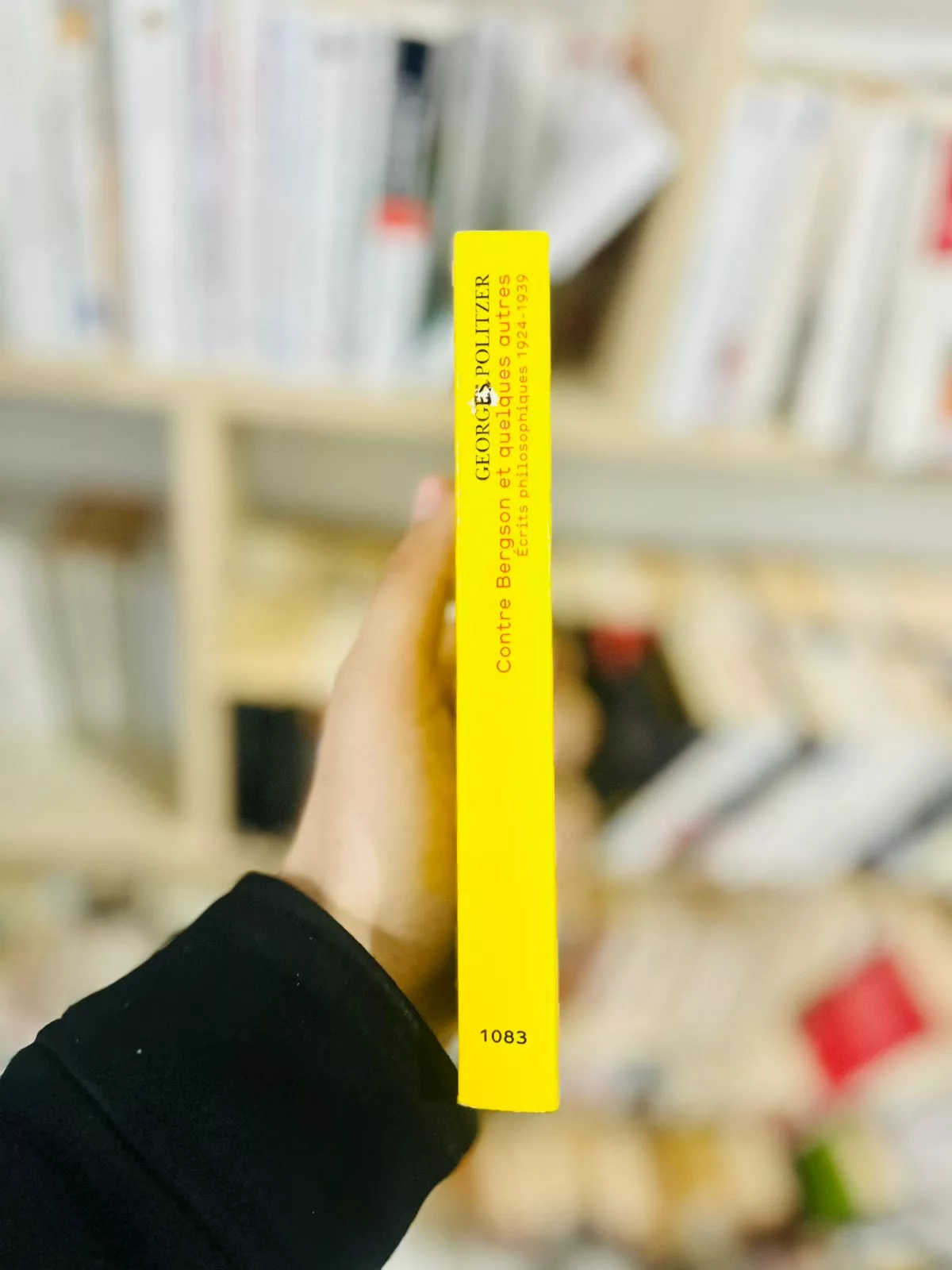 Contre Bergson et quelques autres écrits philosophiques