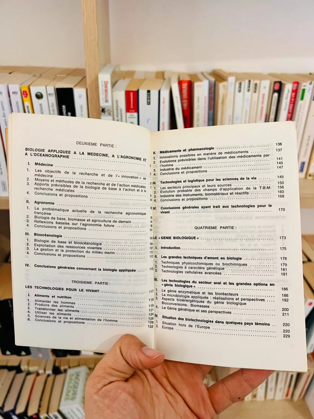 Sciences de la vie et société