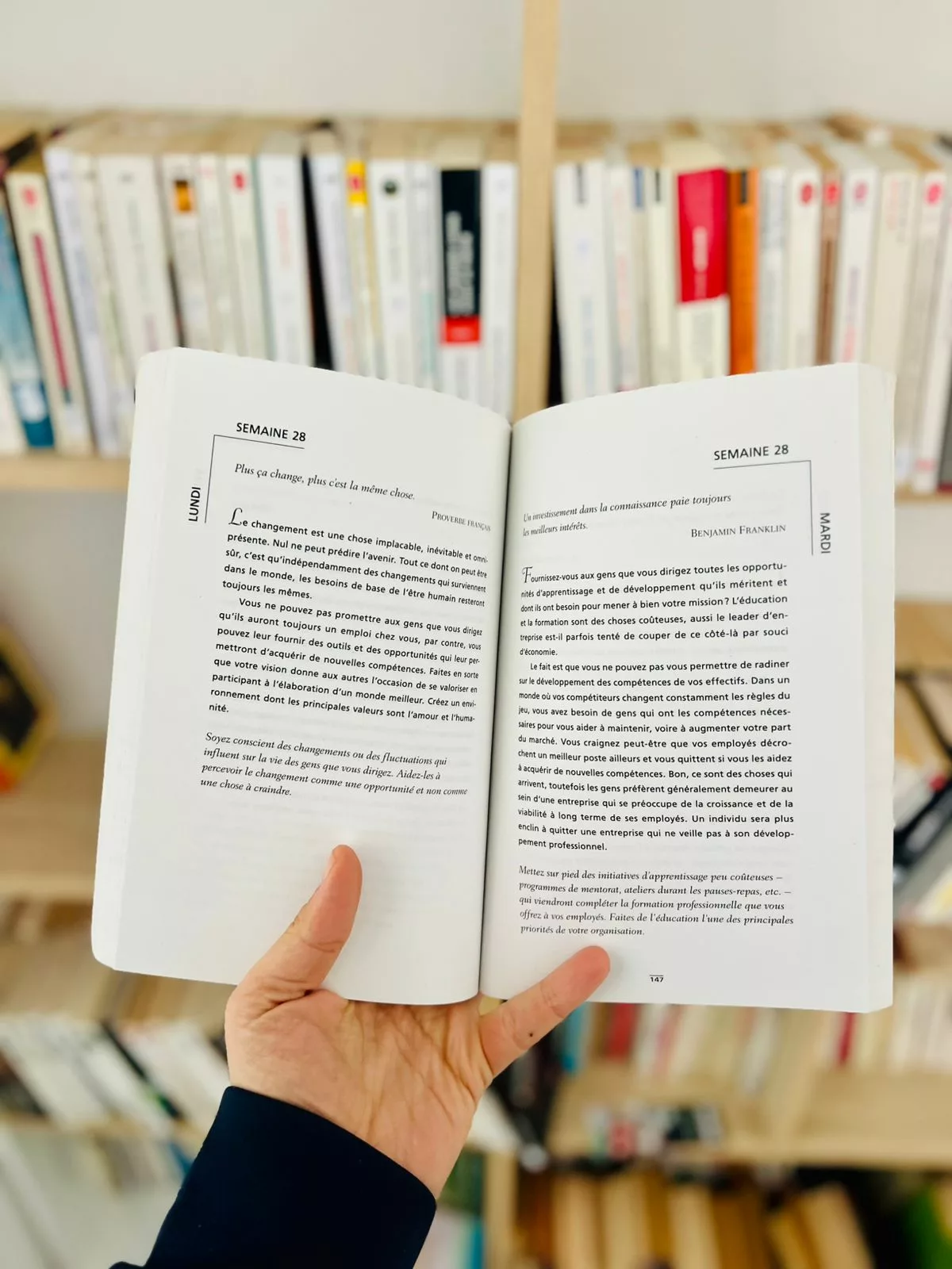 Temps d’arrêt pour les leaders