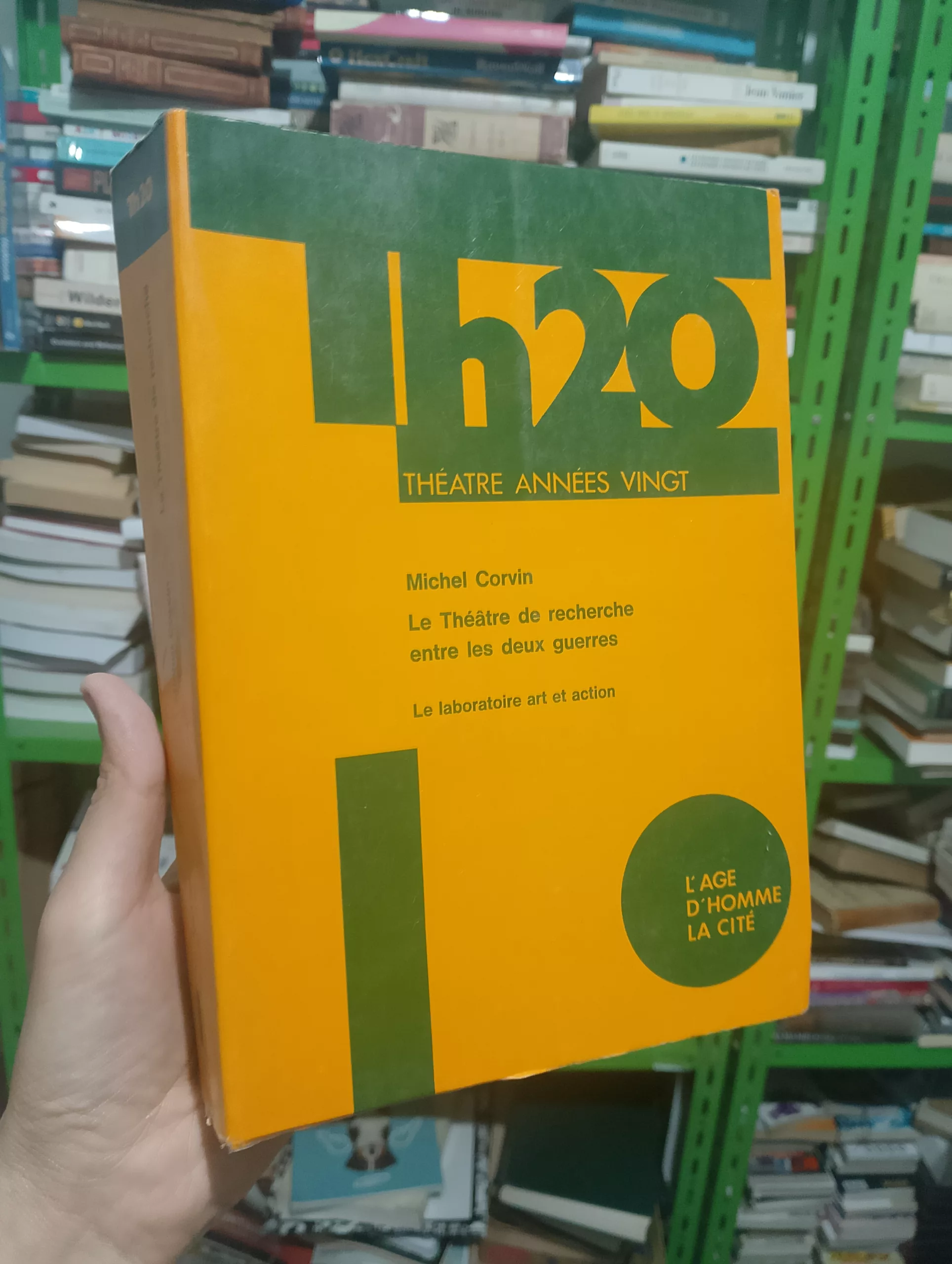 Le Théâtre de recherche entre les deux guerres de Michel Corvin