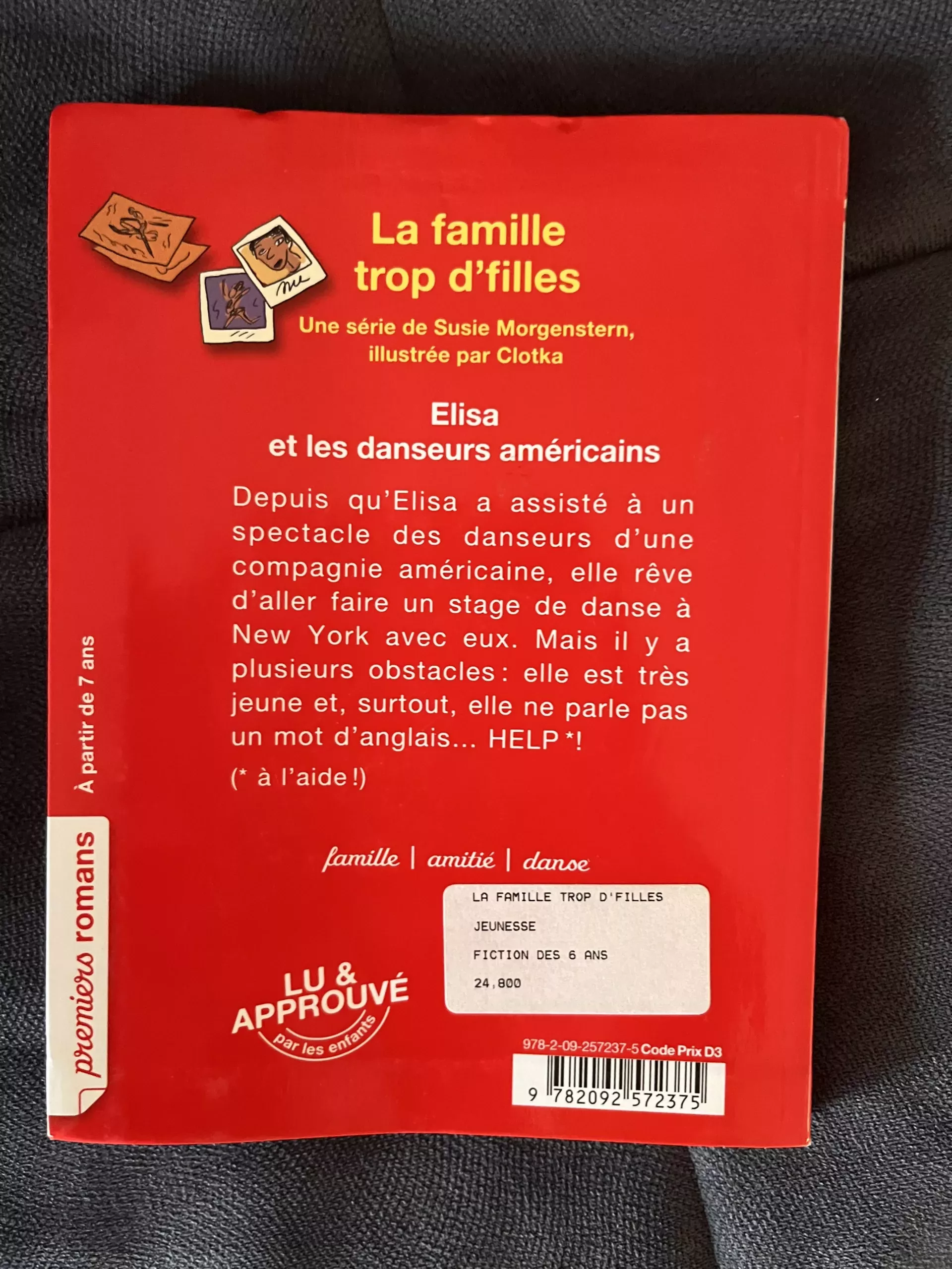La famille trop d’filles: Elisa et les danseurs américains