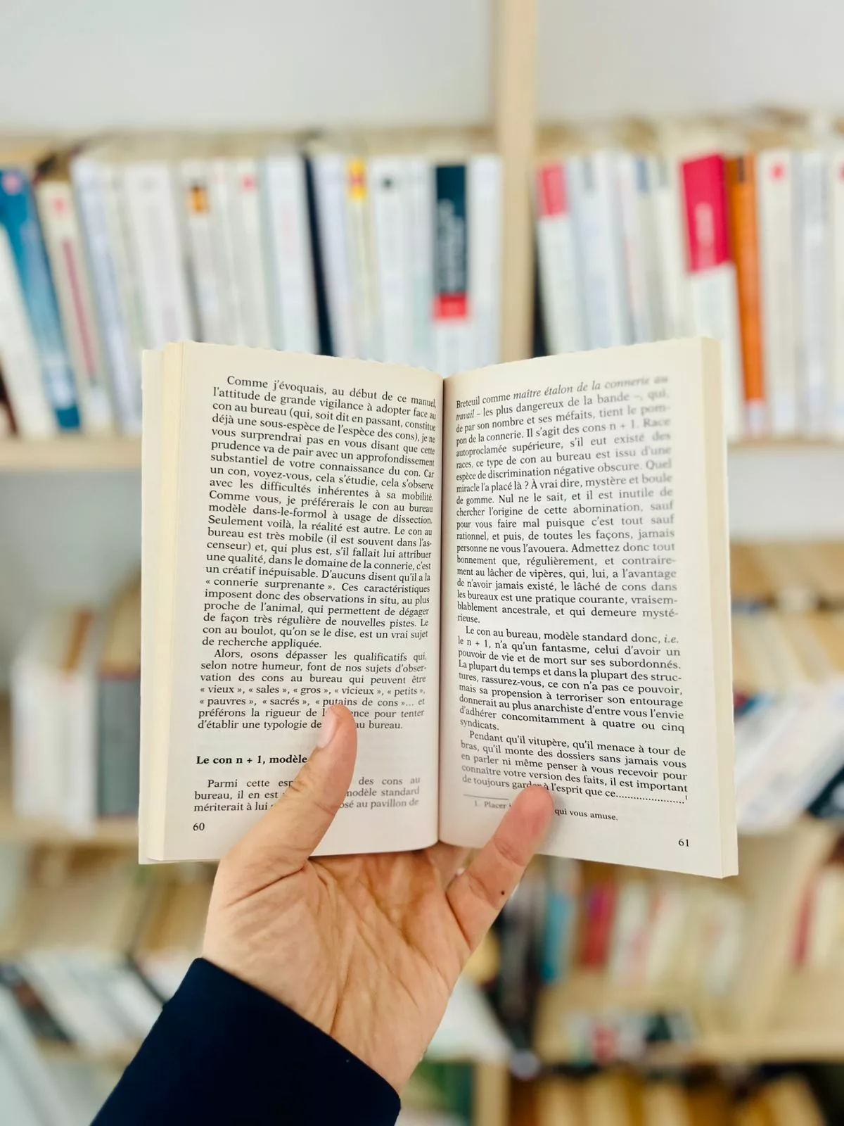 Travailler avec des cons