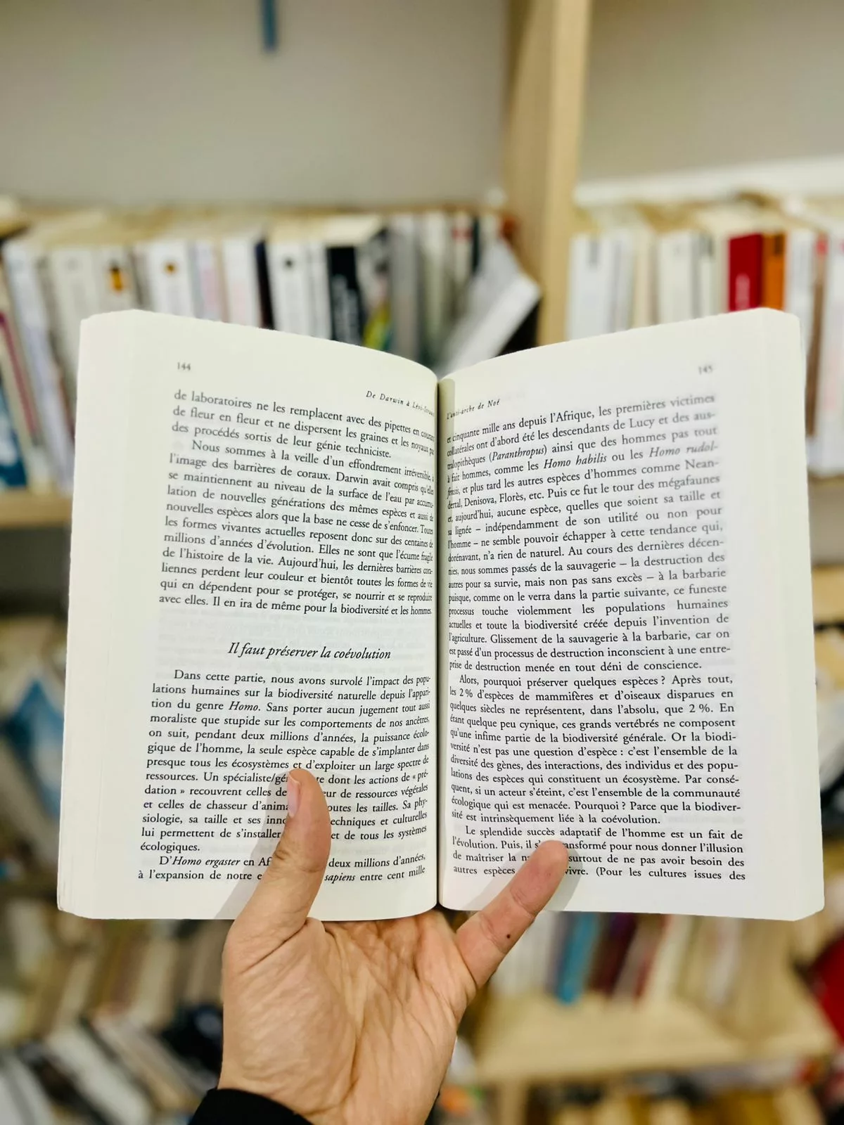 De Darwin à Lévi-Strauss : L’homme et la diversité en danger