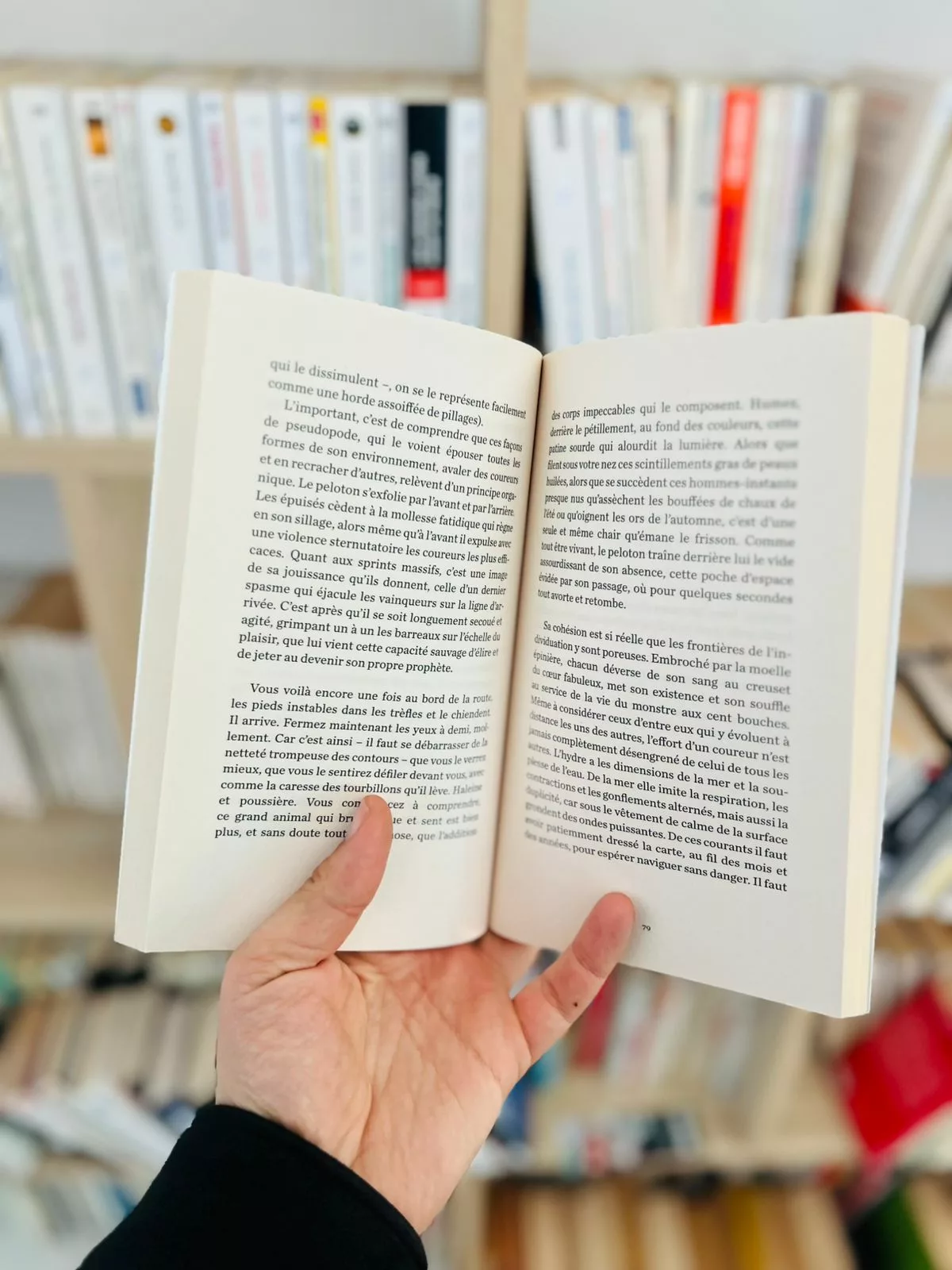 Le coureur et son ombre