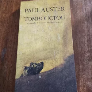Tombouctou de Paul Auster