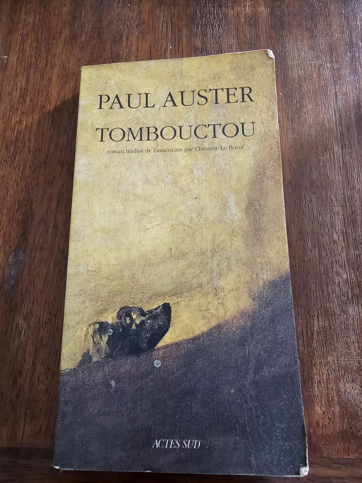 Tombouctou de Paul Auster