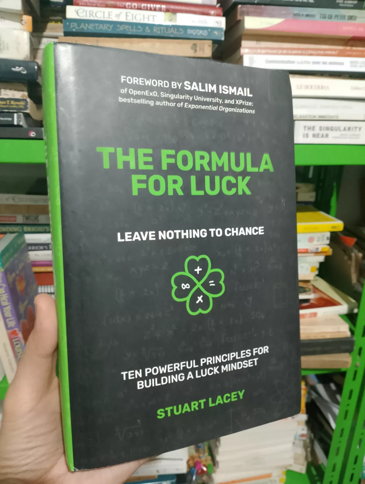 The Formula For Luck: Leave Nothing To Chance: Ten Powerful Principles For Building A Luck Mindset by Stuart Lacey, Salim Ismail