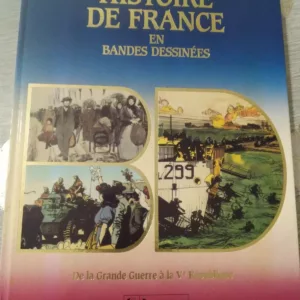 Histoire de France en Bandes Dessinées : De la Grande Guerre à la Ve République de Pierre Castex, Christian Godard  et Julio Ribera