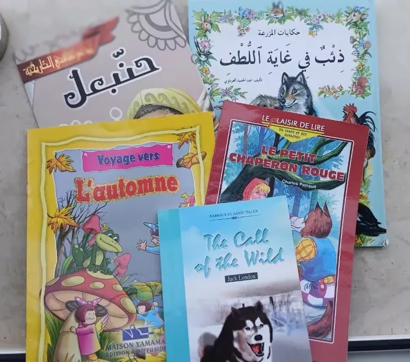 5 livres pour enfant