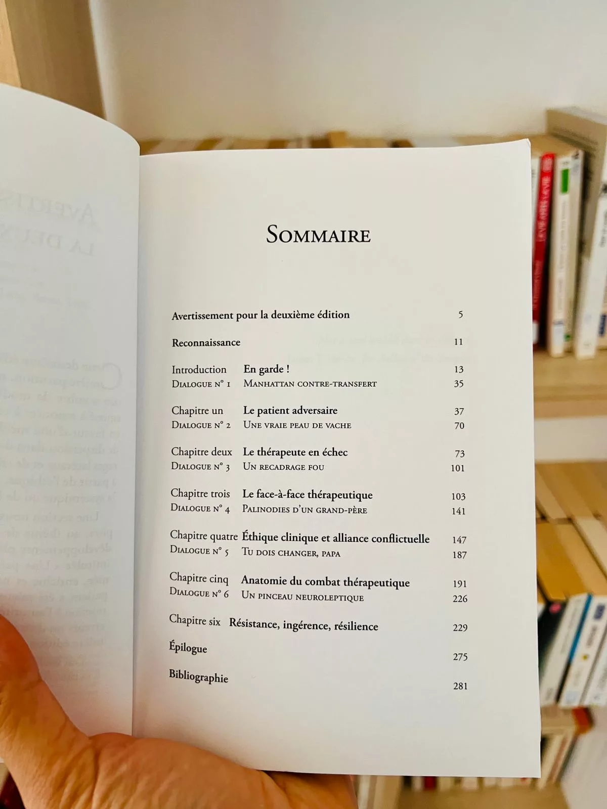 Le combat thérapeutique