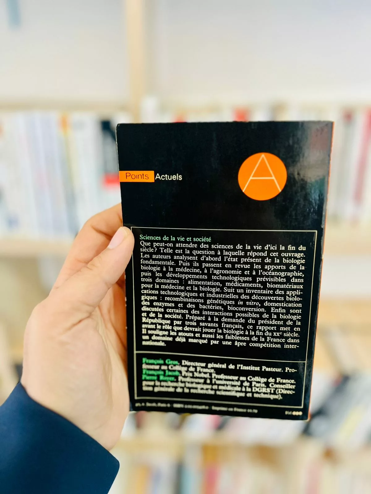 Sciences de la vie et société