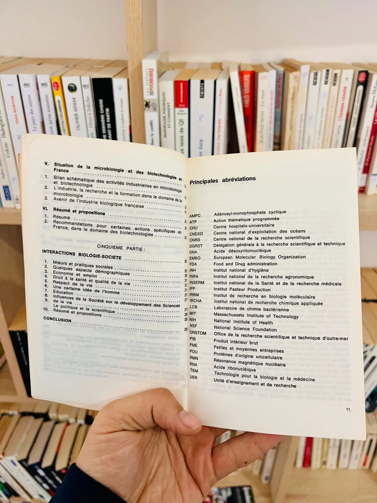 Sciences de la vie et société