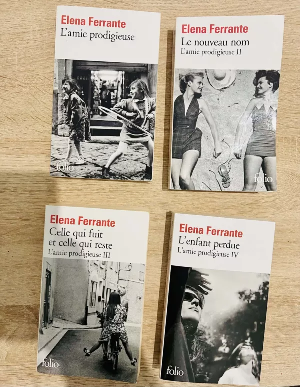 Saga complète L’amie prodigieuse 1 Saga complète L’amie prodigieuse