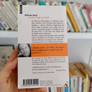 Comme neige au soleil