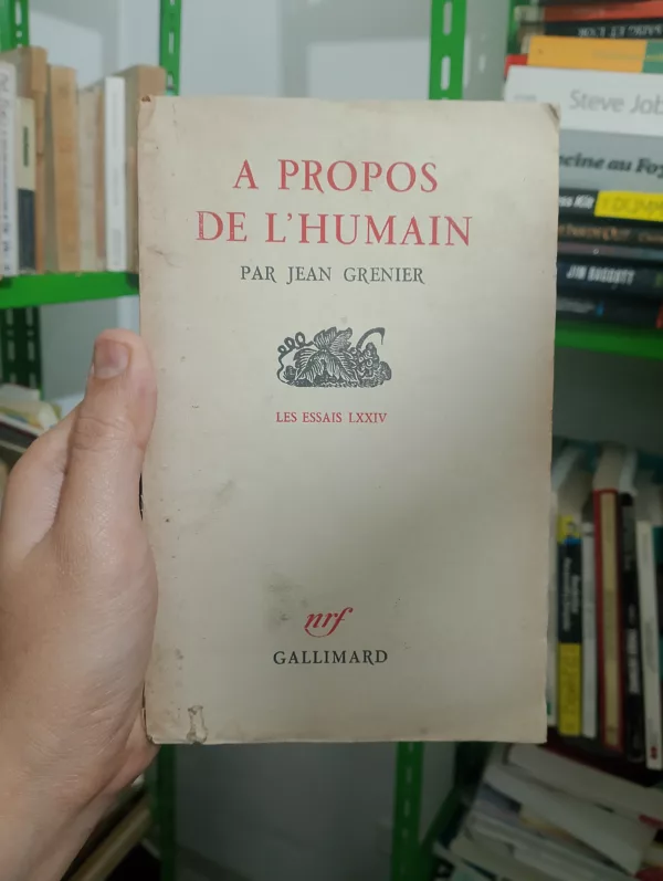 À propos de l'humain 1 À propos de l’humain