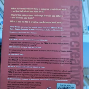 Accueil 43 Sticky Wisdom: How to Start a Creative Revolution at Work