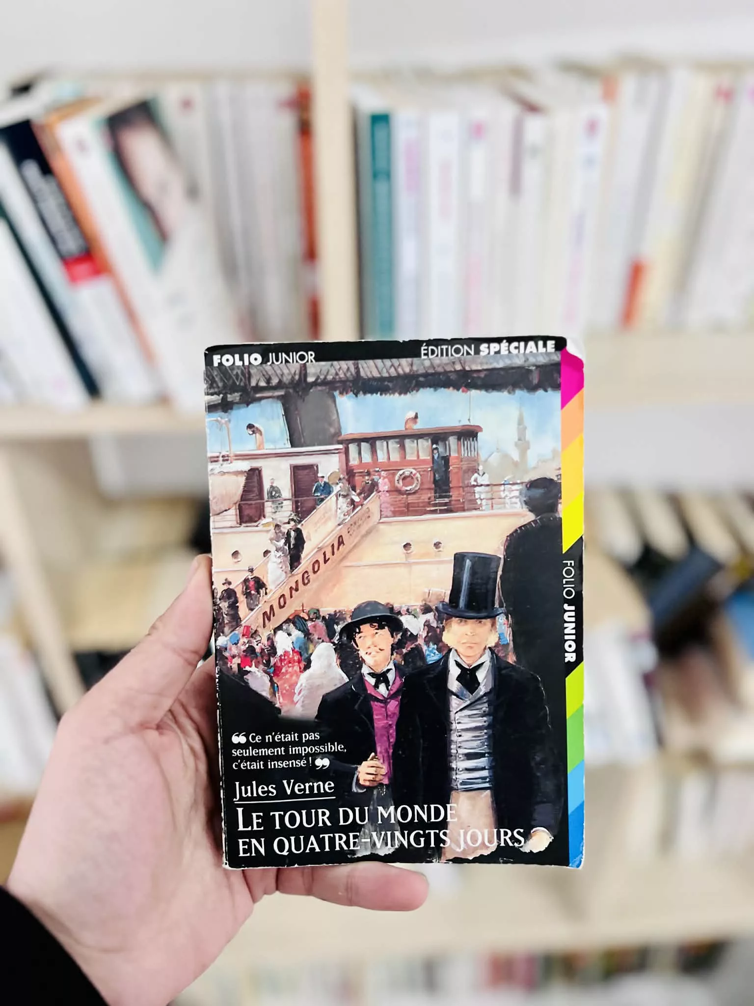 Le tour du monde en quatre-vingts jours de Jules Verne