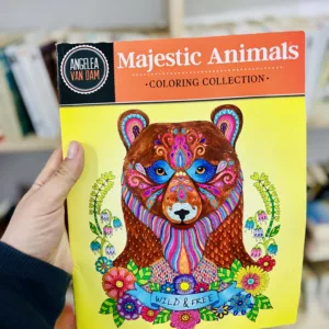 Hello Angel Majestic Animals Coloring Collection by Angelea Van Dam