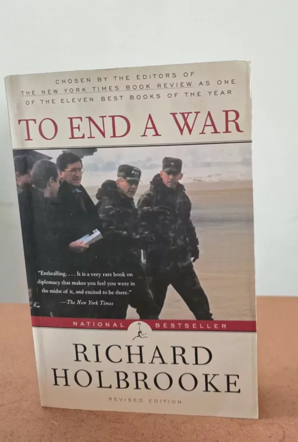 To end a War by Richard Holbrooke