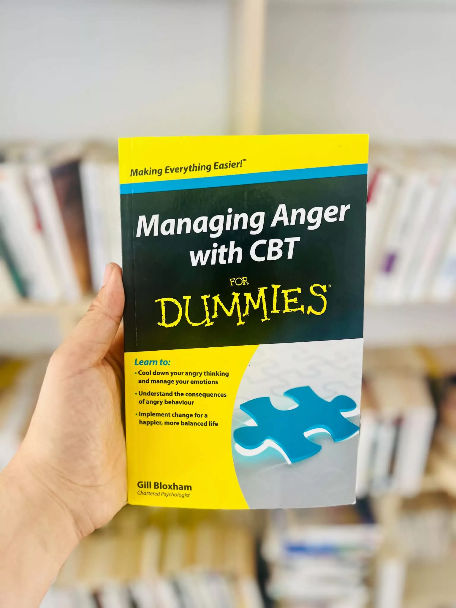 Managing Anger with CBT For Dummies by Gill Bloxham